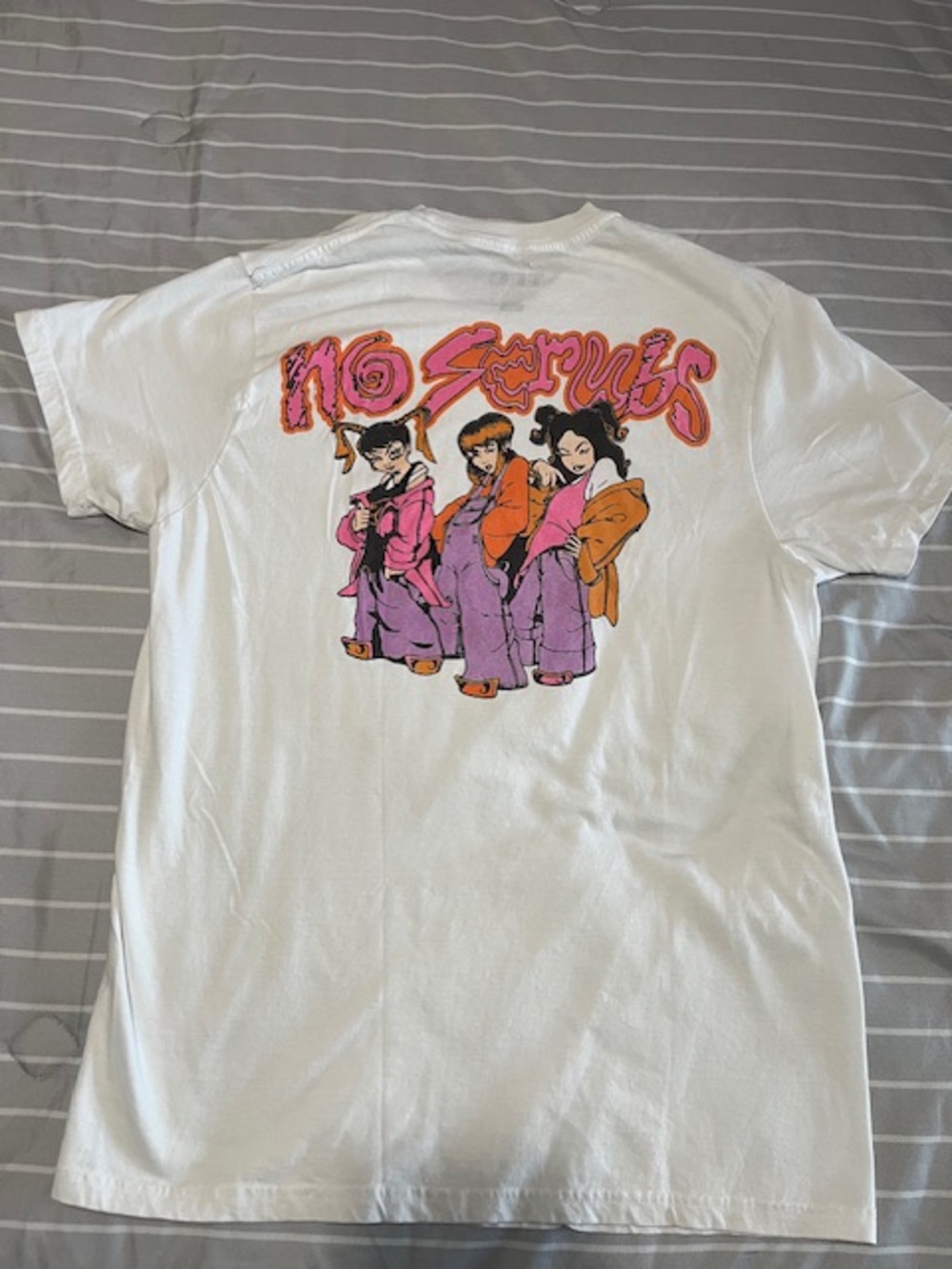 TLC White Tee Shirt NO SCRUBS NO SCRUBS vintage